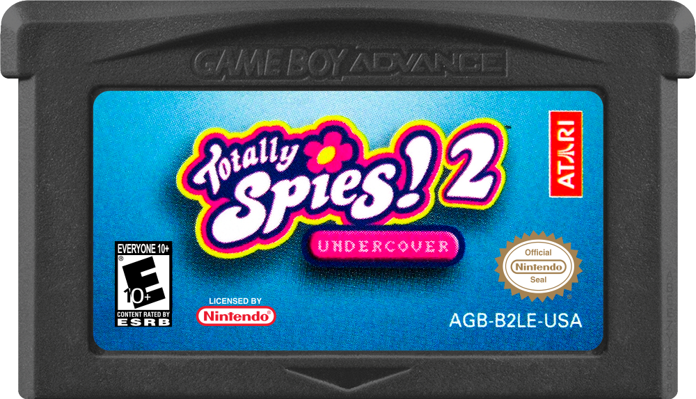 Totally Spies 2 Undercover box art for GameBoy Advance